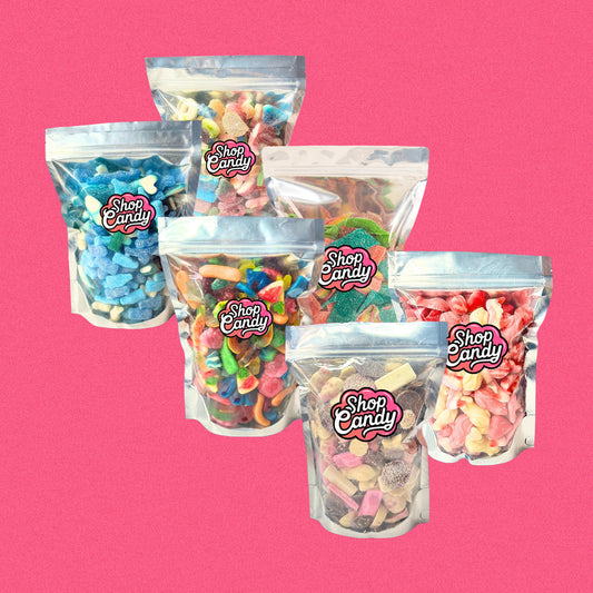 6kg: Jelly + Fizzy + Blue + Pink + Chocolate + Belts