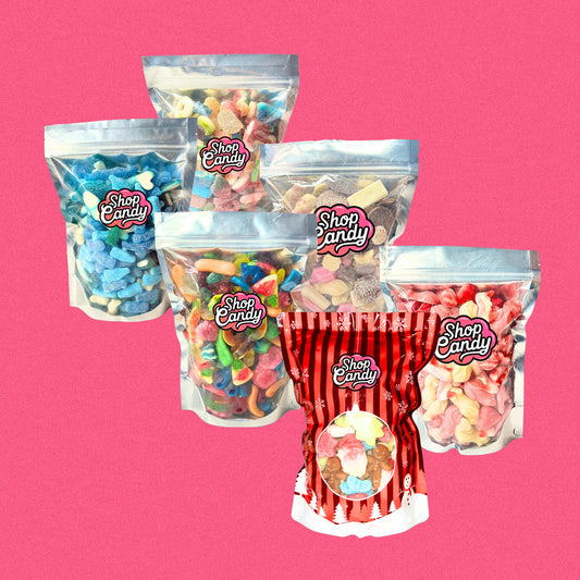 6kg: Jelly + Fizzy + Blue + Pink + Chocolate + Xmas Mix