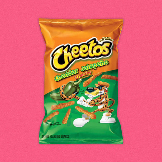 Cheetos Cheddar Jalapeno Crunchy 226g