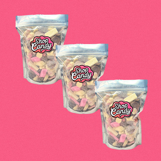 3kg: 1kg Chocolate + 1kg Chocolate + 1kg Chocolate