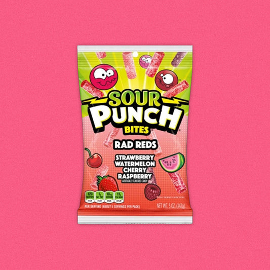 Sour Punch Bites Red