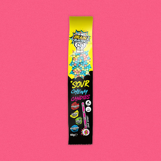 Brain Blasterz Sour Chewy Candy