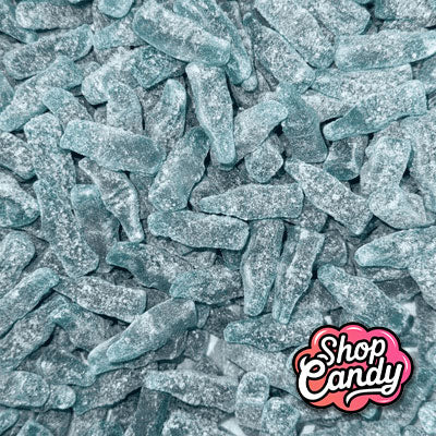 Fizzy Blue Raspberry Bottles - 1kg